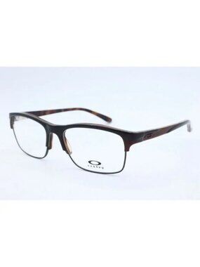 New Oakley OX 1090-0652 Square Brown Tortoise Eyeglasses Lenses 52mm